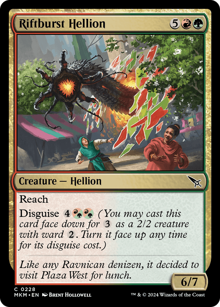 Riftburst Hellion [Murders at Karlov Manor] - Josh's Cards