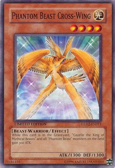 Phantom Beast Cross-Wing [GLD2-EN011] Common - Josh's Cards