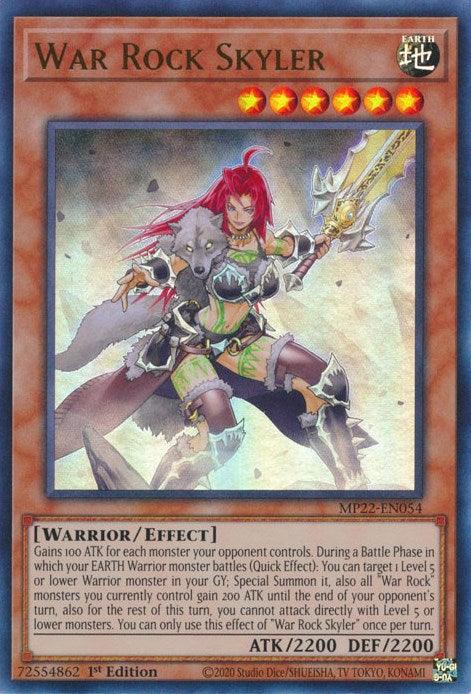 War Rock Skyler [MP22-EN054] Ultra Rare - Josh's Cards