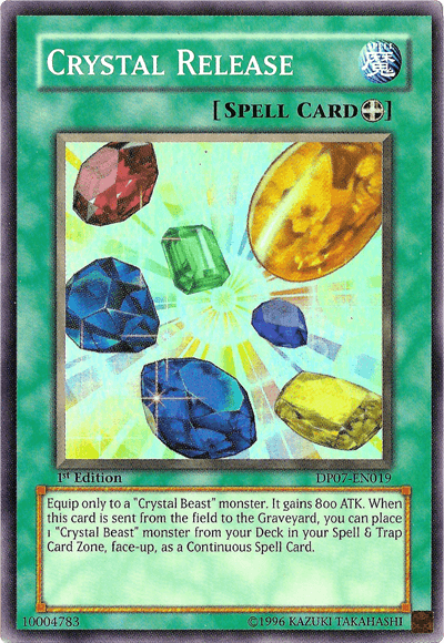Crystal Release [DP07-EN019] Super Rare - Josh's Cards