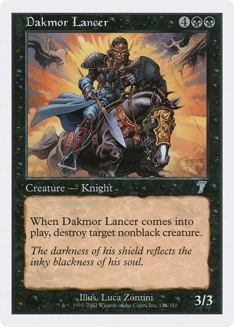 Dakmor Lancer [Seventh Edition] Foil