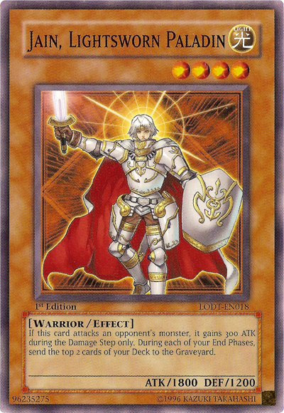 Jain, Lightsworn Paladin (LODT-EN018) - Light of Destruction Unlimited