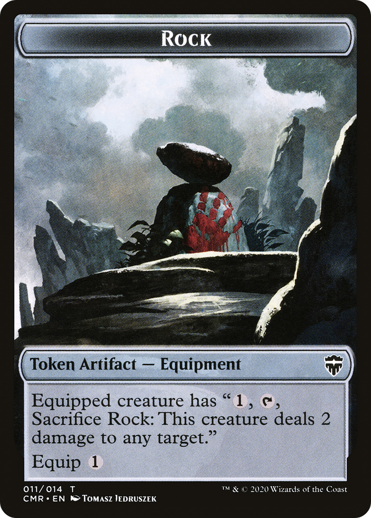 Rock (CMR-011) - Commander Legends Tokens