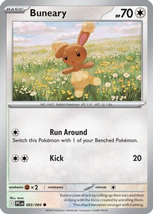 Buneary 083 - ME02 Phantasmal Flames Reverse Holofoil