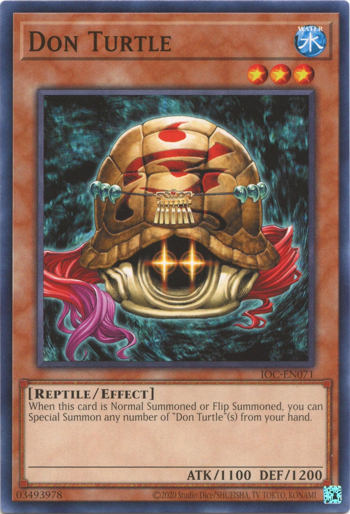 Don Turtle (25th Anniversary) [IOC-EN071] Common - Josh's Cards