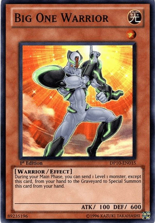 Big One Warrior [DP10-EN015] Super Rare - Josh's Cards