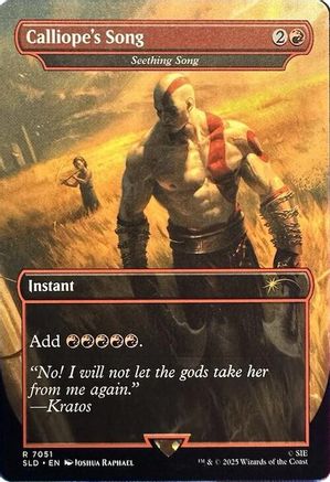 Calliope's Song - Seething Song (SLD-7051) - Secret Lair Drop Series Foil