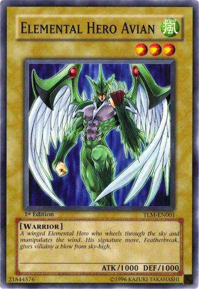 Elemental Hero Avian [TLM-EN001] Common - Josh's Cards