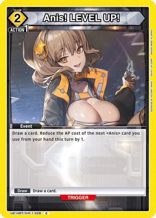 Anis! LEVEL UP! (UE14BT/NIK-1-028) - UE14BT GODDESS OF VICTORY NIKKE