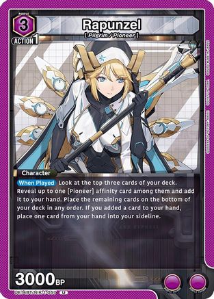 Rapunzel (057) (UE14BT/NIK-1-057) - UE14BT GODDESS OF VICTORY NIKKE