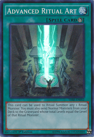 Advanced Ritual Art [THSF-EN052] Super Rare - Josh's Cards