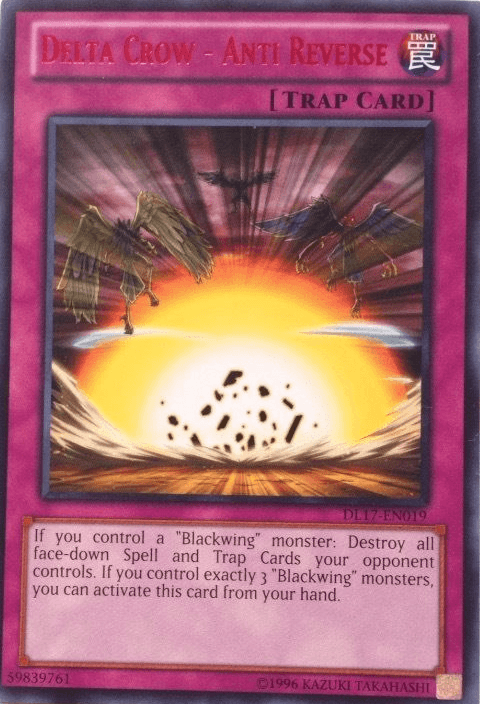 Delta Crow - Anti Reverse (Red) [DL17-EN019] Rare - Josh's Cards