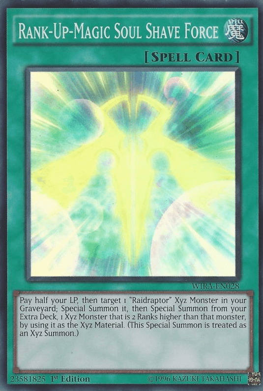 Rank-Up-Magic Soul Shave Force [WIRA-EN028] Super Rare - Josh's Cards