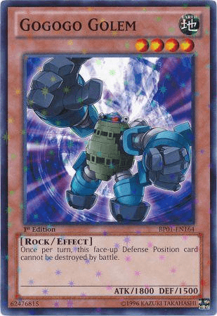 Gogogo Golem [BP01-EN164] Starfoil Rare - Josh's Cards