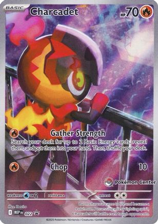 Charcadet (Pokemon Center Exclusive) 022 - ME Mega Evolution Promo Holofoil
