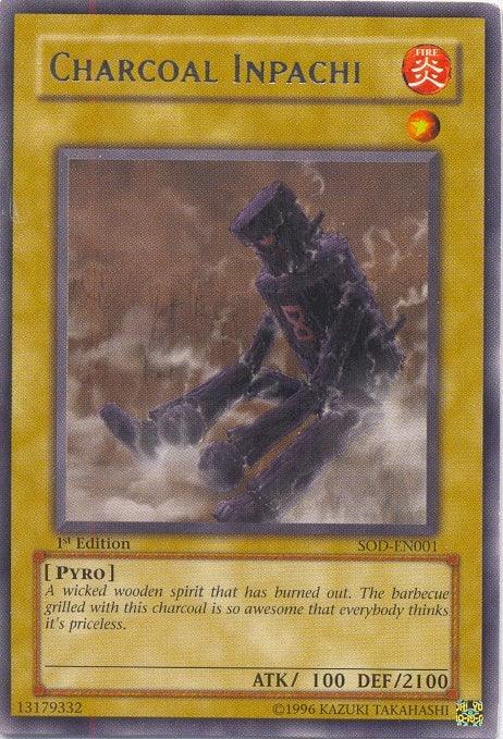 Charcoal Inpachi [SOD-EN001] Rare - Josh's Cards