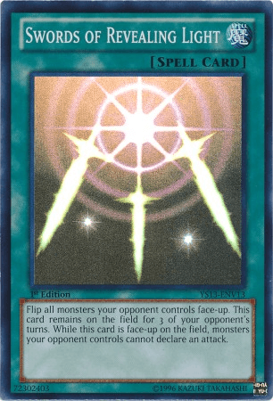 Swords of Revealing Light [YS13-ENV13] Super Rare - Josh's Cards
