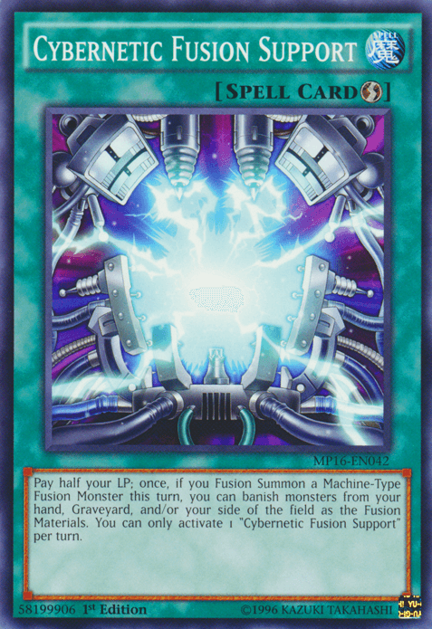 Cybernetic Fusion Support [MP16-EN042] Common - Josh's Cards