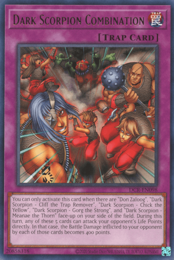 Dark Scorpion Combination [DCR-EN098] Rare - Josh's Cards
