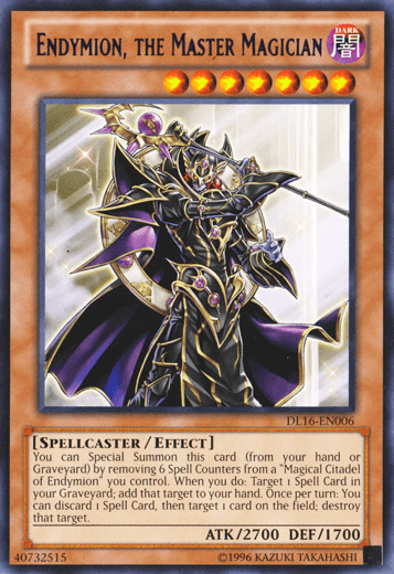 Endymion, the Master Magician (Purple) [DL16-EN006] Rare - Josh's Cards