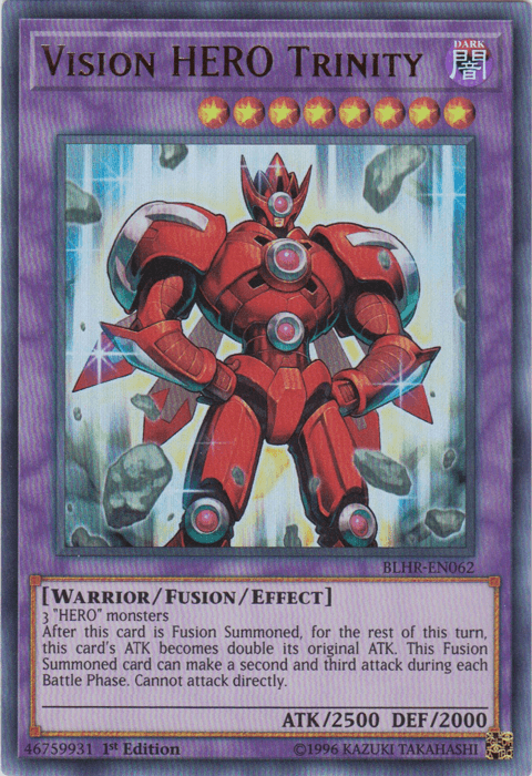 Vision Hero Trinity [BLHR-EN062] Ultra Rare - Josh's Cards