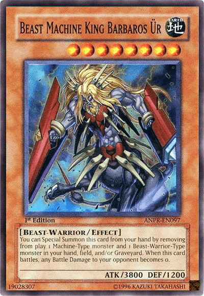 Beast Machine King Barbaros Ur [ANPR-EN097] Super Rare - Josh's Cards
