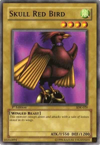 Skull Red Bird [SDK-029] Common - Josh's Cards