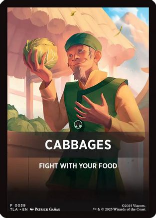 Cabbages Theme Card (TLA-039) - Avatar: The Last Airbender