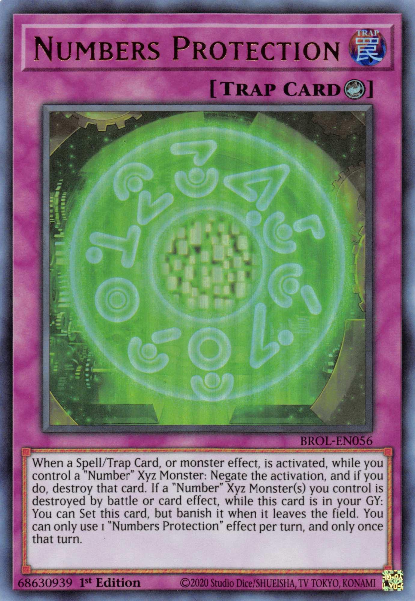Numbers Protection [BROL-EN056] Ultra Rare - Josh's Cards