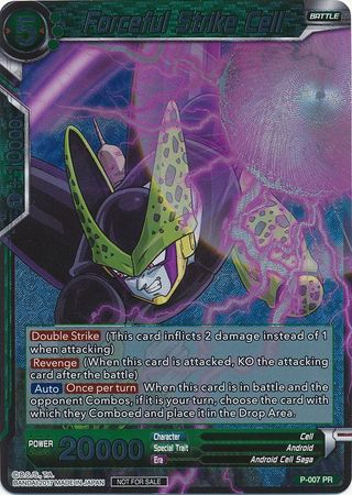 Forceful Strike Cell (P-007) [Promotion Cards] Parallel Foil