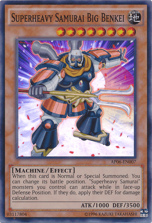 Superheavy Samurai Big Benkei [AP06-EN007] Super Rare - Josh's Cards