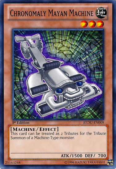 Chronomaly Mayan Machine [REDU-EN009] Common - Josh's Cards