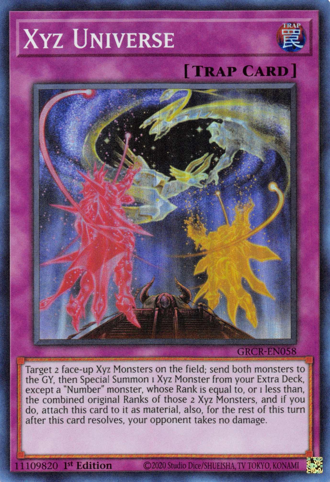 Xyz Universe [GRCR-EN058] Super Rare - Josh's Cards