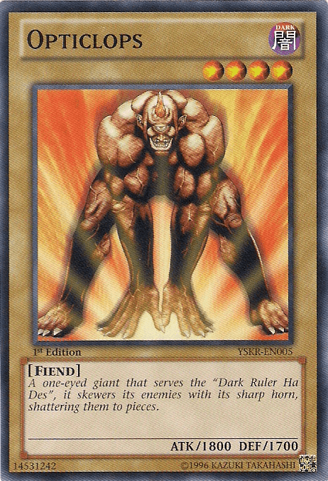 Opticlops [YSKR-EN005] Common - Josh's Cards