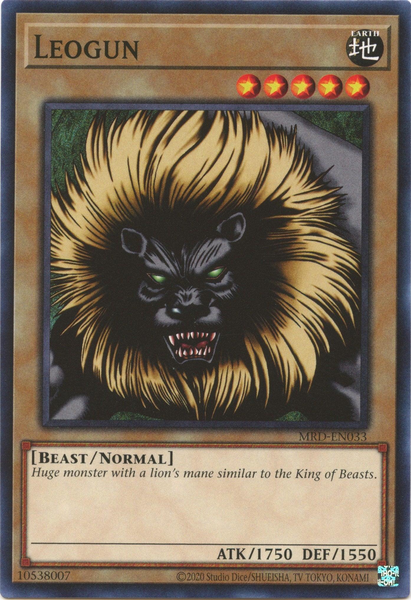 Leogun (25th Anniversary) [MRD-EN033] Common - Josh's Cards