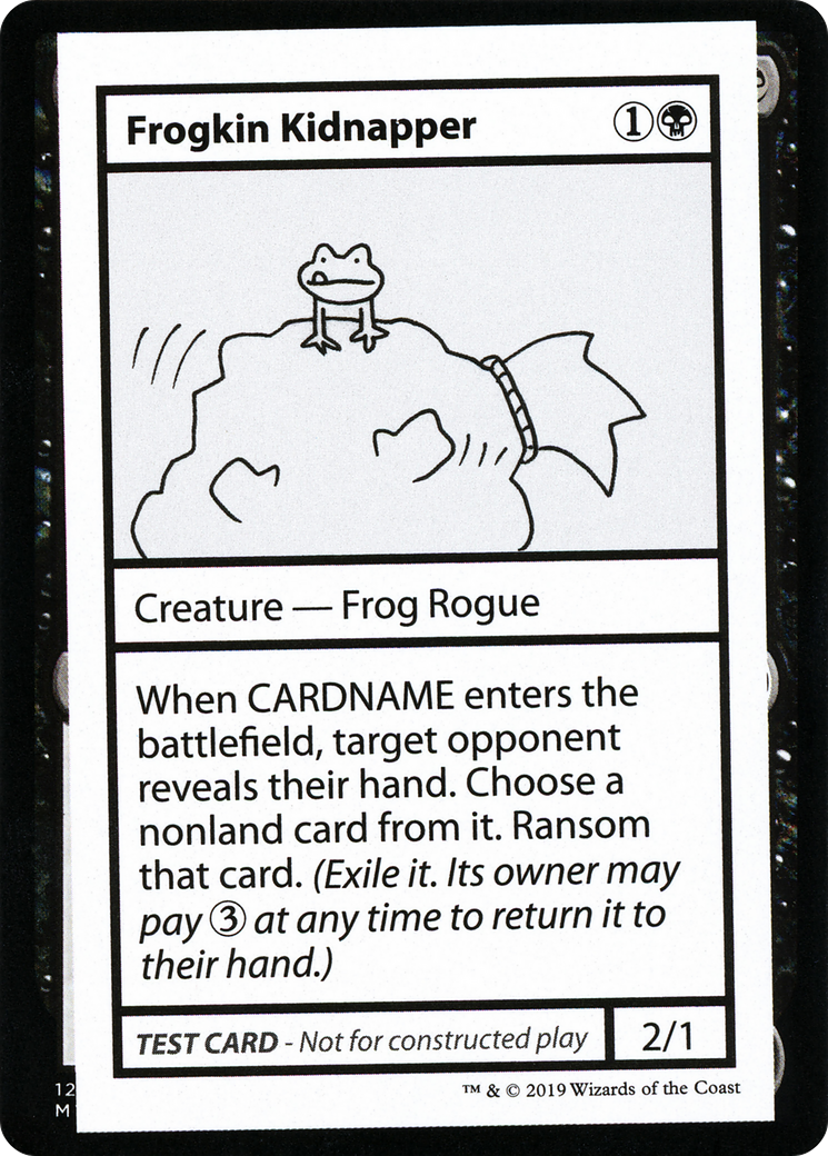 Frogkin Kidnapper (CMB1-042) - Mystery Booster Playtest Cards 2021