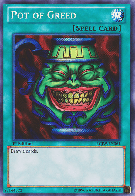 Pot of Greed [LCJW-EN061] Secret Rare - Josh's Cards