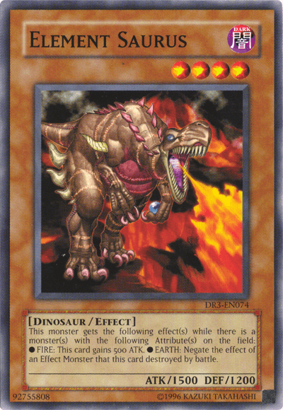Element Saurus [DR3-EN074] Common - Josh's Cards