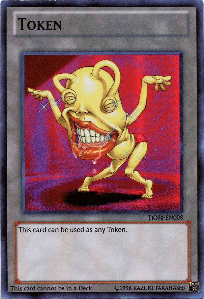 Ojama Token (Yellow) [TKN4-EN008] Super Rare - Josh's Cards