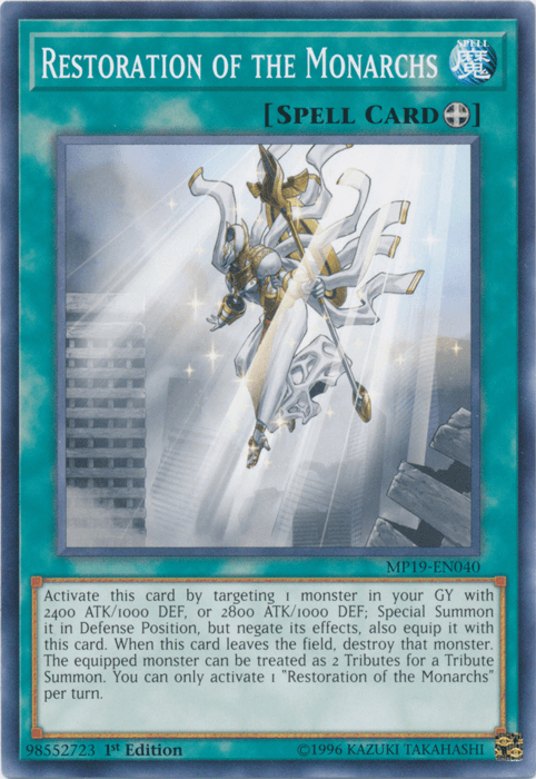 Restoration of the Monarchs [MP19-EN040] Common - Josh's Cards