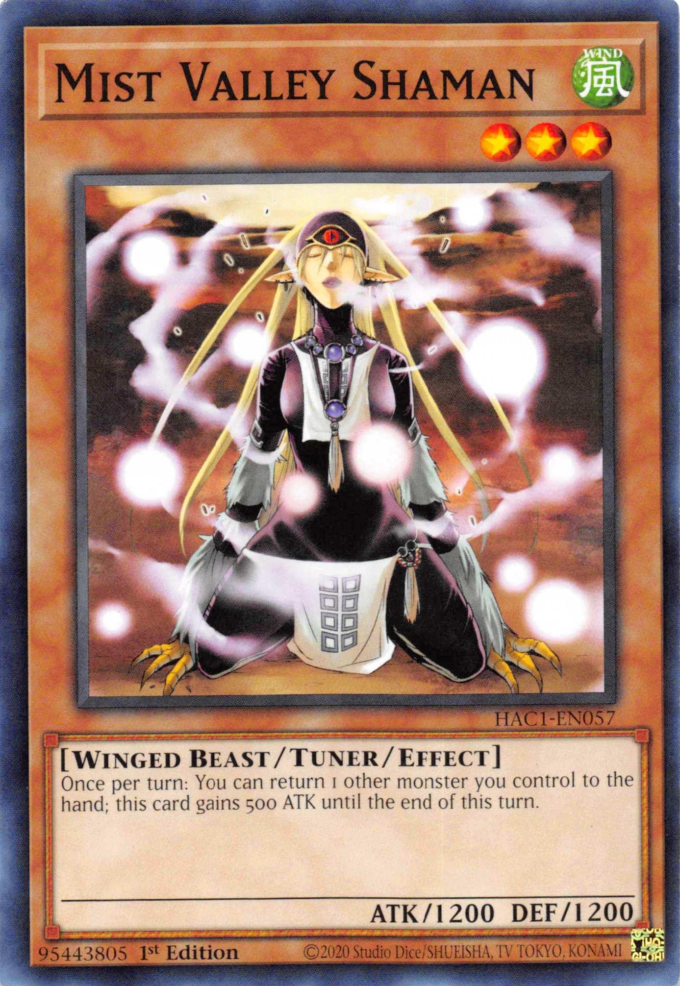 Mist Valley Shaman [HAC1-EN057] Common - Josh's Cards