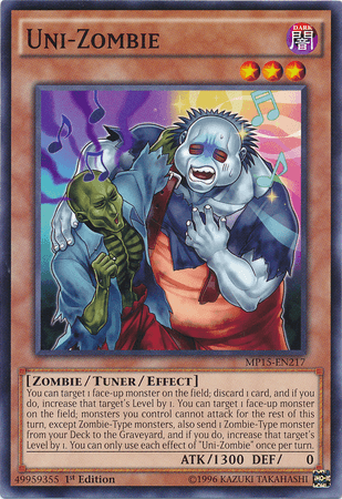 Uni-Zombie [MP15-EN217] Common - Josh's Cards
