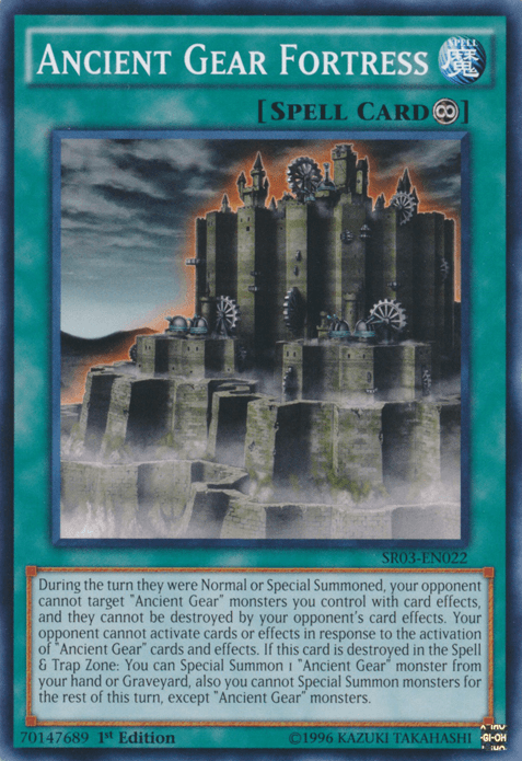 Ancient Gear Fortress [SR03-EN022] Common - Josh's Cards