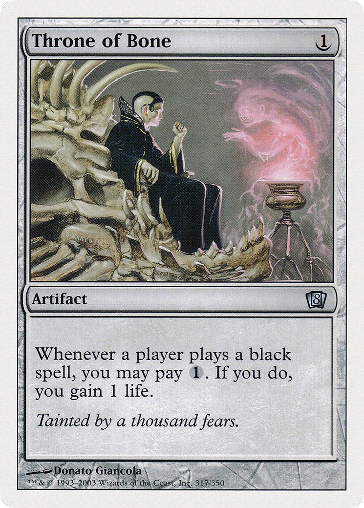 Throne of Bone [Eighth Edition] Foil