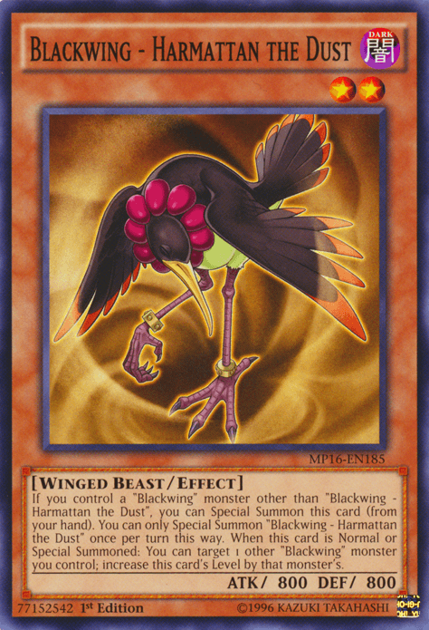 Blackwing - Harmattan the Dust [MP16-EN185] Common - Josh's Cards
