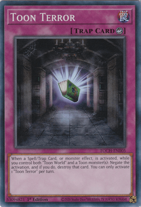 Toon Terror [TOCH-EN005] Super Rare - Josh's Cards