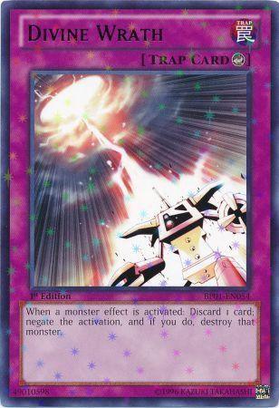 Divine Wrath [BP01-EN054] Starfoil Rare - Josh's Cards