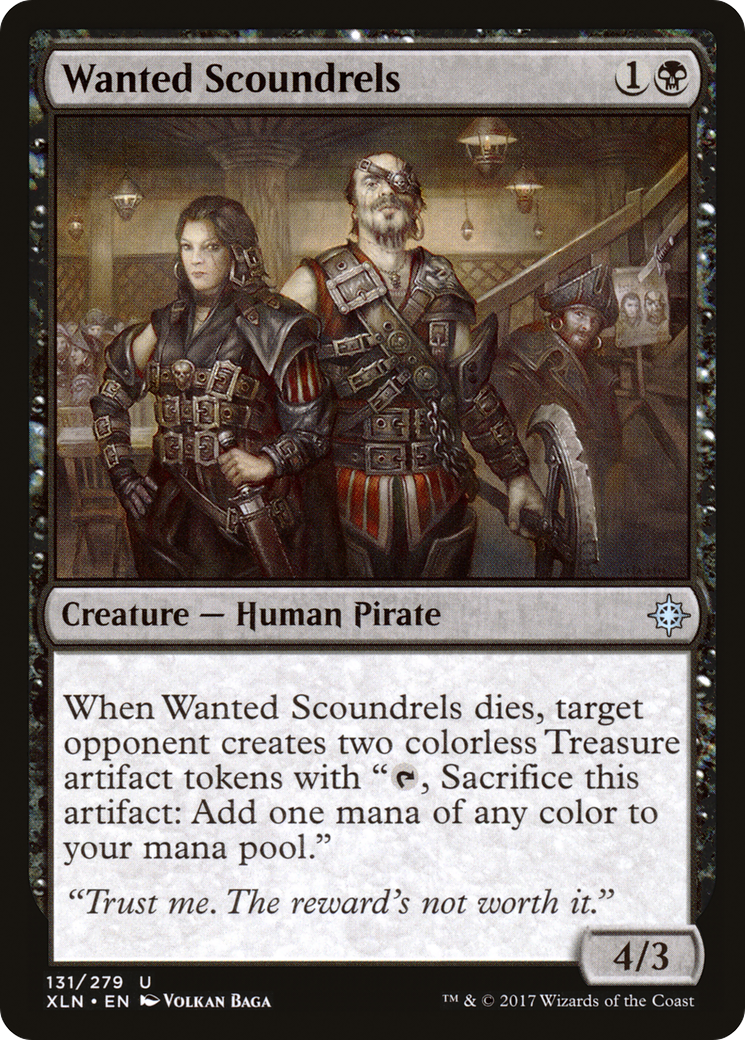 Wanted Scoundrels (XLN-131) - Ixalan Foil