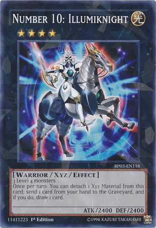 Number 10: Illumiknight [BP03-EN118] Shatterfoil Rare - Josh's Cards