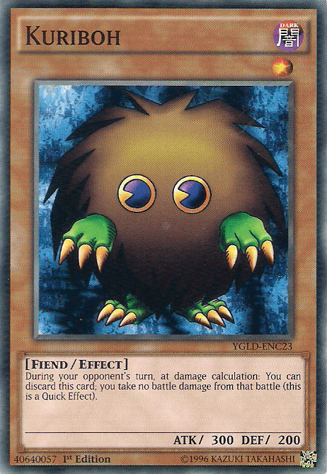 Kuriboh [YGLD-ENC23] Common - Josh's Cards